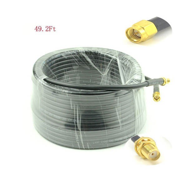 sma-cable-extension-15meter492-ft-rg58-with-sma-male-to-sma-female-connector(3) SMA线缆SMA公头转母头接RG58线15M