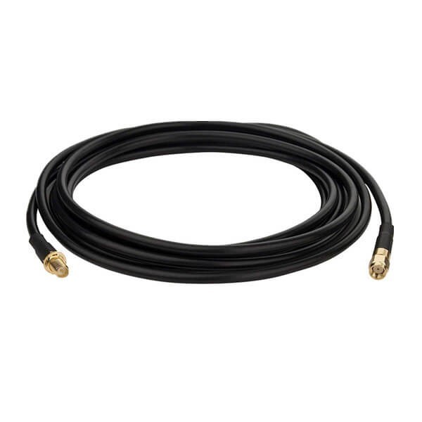 sma-cable-male-to-female-reverse-polarity-pigtail-adapter-extension-cable-rg58-3m-for-antennas-router-amplifier 同轴线SMA反极公头转反极母头RG58组装线束