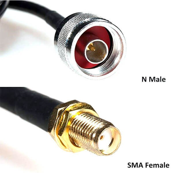 sma-n-type-cable-rg58-low-loss-antenna-coaxial-extension-cable-3m(2) SMA信号线RG58低损耗天线延长线接N公头
