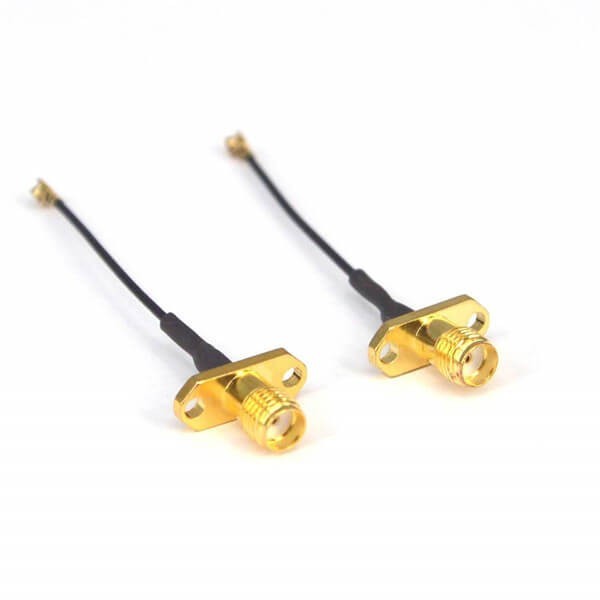 ufl-to-sma-cable-5cm-with-sma-female-panel-mount-to-uflipx-113-cable IPX转SMA线1.13WIFI天线馈线线长5CM