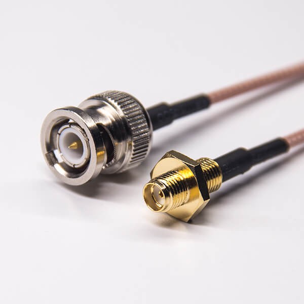 sma 母头穿墙防水接头转bnc公头直式射频线接RG316 sma 母头穿墙防水接头转bnc公头直式射频线接RG316