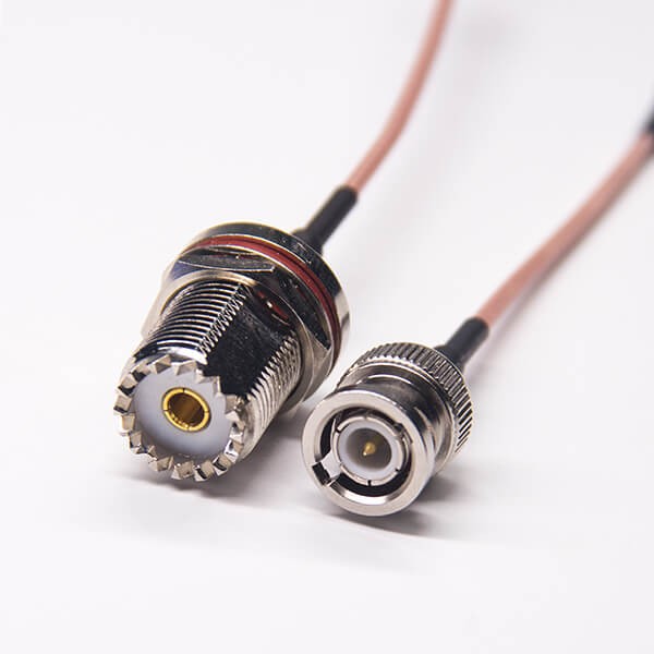 UHF连接器防水母头组装线缆接bnc直式公头 UHF连接器防水母头组装线缆接bnc直式公头