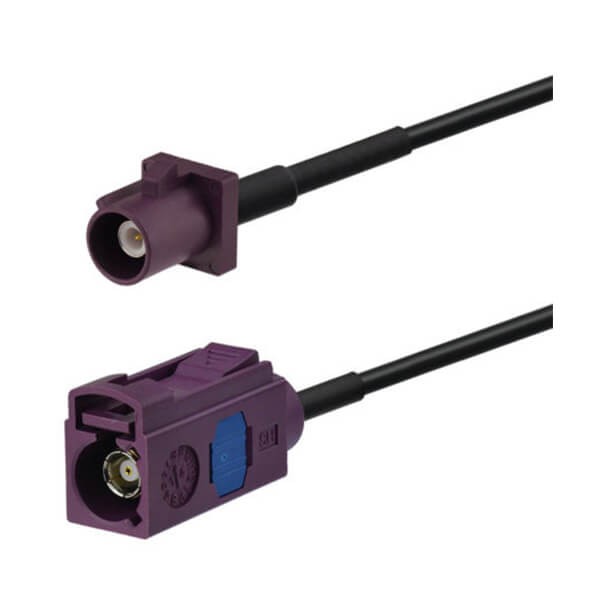Fakra连接线D型直式公转母4G LTE 3G UMTS GSM车载天线连接器延长线3米 Fakra连接线D型直式公转母4G LTE 3G UMTS GSM车载天线连接器延长线3米