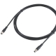 M5注塑线材防水M5 4芯母头转4芯公头延展线1米26AWG