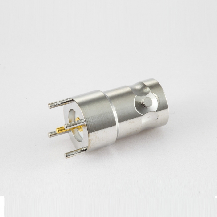 BNC连接器母头50Ω直式PCB安装插孔 BNC连接器母头50Ω直式PCB安装插孔
