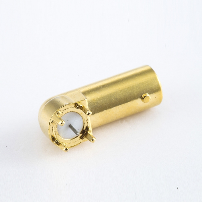 BNC连接器75Ω母弯式PCB安装插孔 BNC连接器75Ω母弯式PCB安装插孔