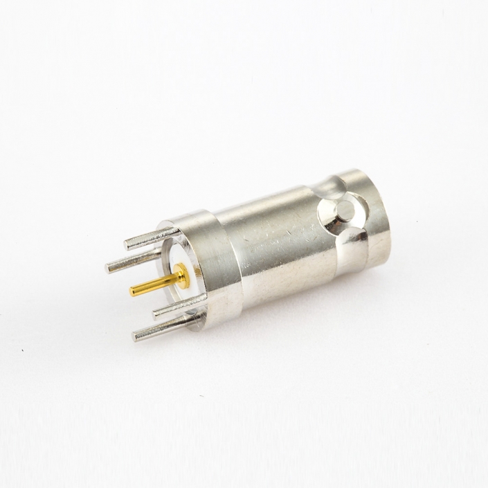 PCB安装BNC连接器母头直插50Ω PCB安装BNC连接器母头直插50Ω