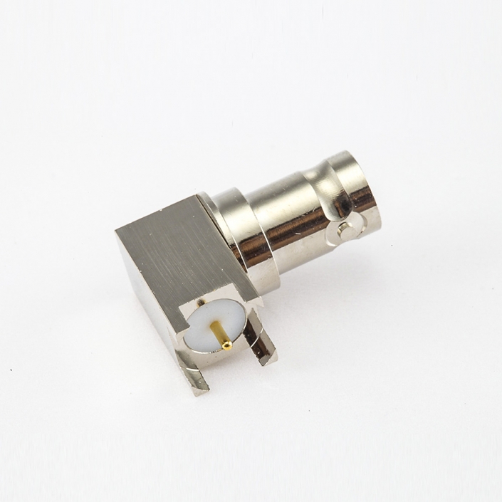 用于PCB插孔的BNC连接器母头弯式50ohm 用于PCB插孔的BNC连接器母头弯式50ohm