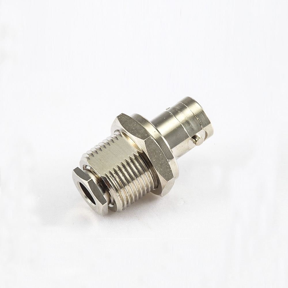 bnc 50欧姆母头直式带螺母装接syv50-5电缆