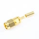 用于RG174 / RG316 / LMR100直式SMA连接器公头压接