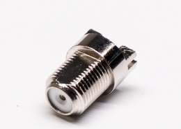 f型快速接头直式穿墙母头边缘卡板接PCB