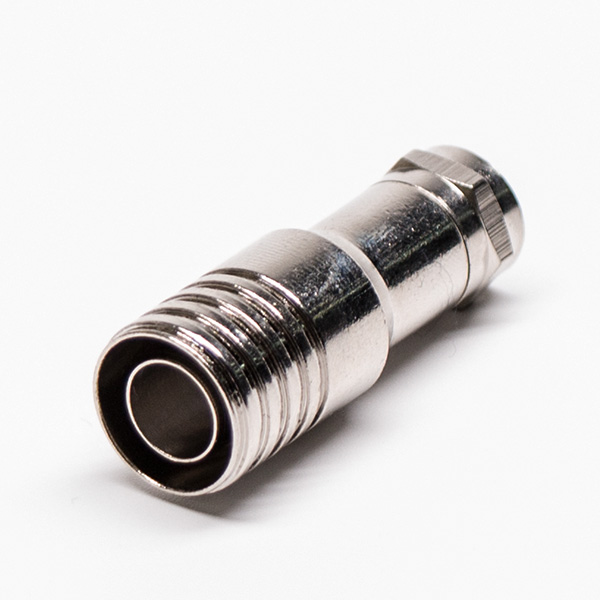 F型连接器公头插头射频同轴连接器焊接接线RG11 F型连接器公头插头射频同轴连接器焊接接线RG11