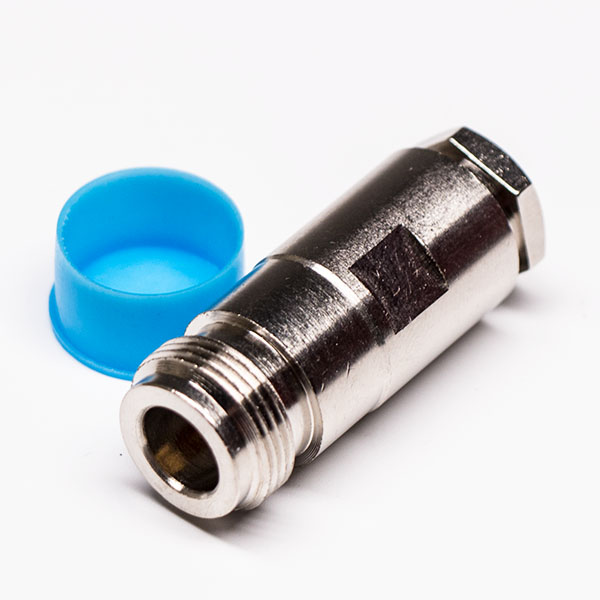 N型连接器直式母头螺母锁紧带防尘盖