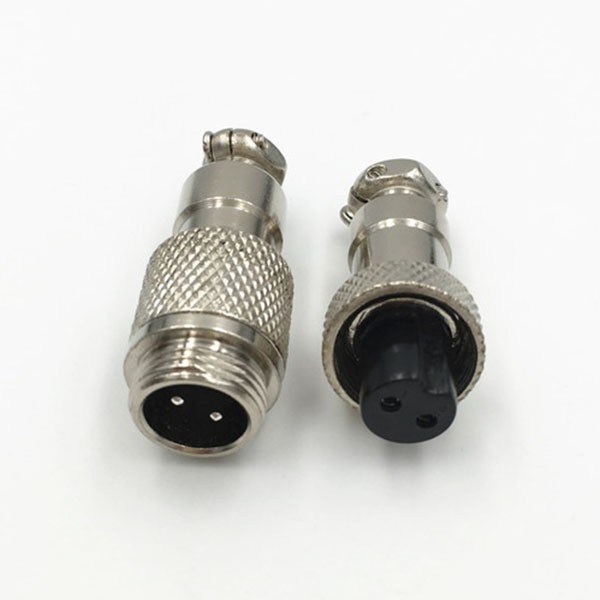 GX12公母连接器4芯对接款航空连接器5套