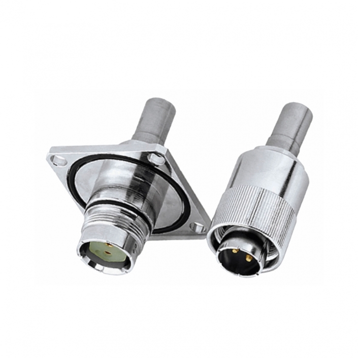 轨道连接器2芯直式IP67卡口连接公母对接冷压接YGC连接器 轨道连接器2芯直式IP67卡口连接公母对接冷压接YGC连接器