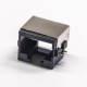 RJ45接口沉板式单口8p8c带屏蔽pcb板网络连接器