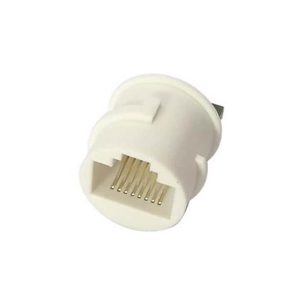 RJ45防水机器自动焊接LCP扁平端子母座摄像头尾线网络母座