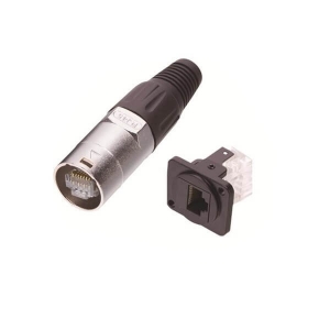 防水RJ45航空头公母对插信号线插头网线设备连接器