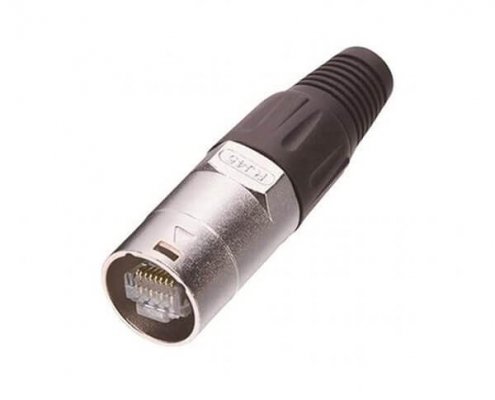 防水连接器RJ45网线DC头以太网网络线通讯连接器