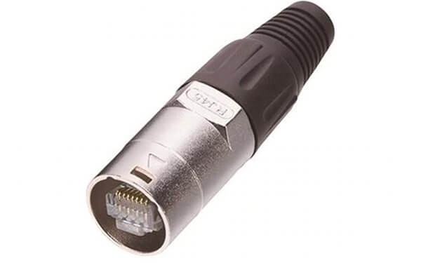 防水连接器RJ45网线DC头以太网网络线通讯连接器