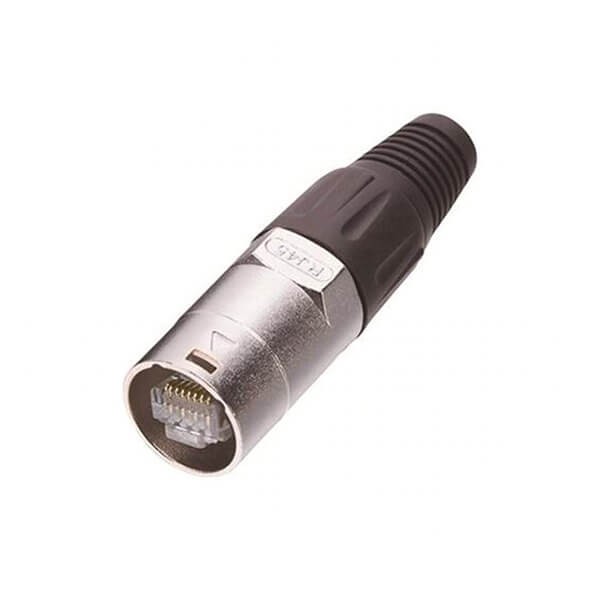 防水连接器RJ45网线DC头以太网网络线通讯连接器