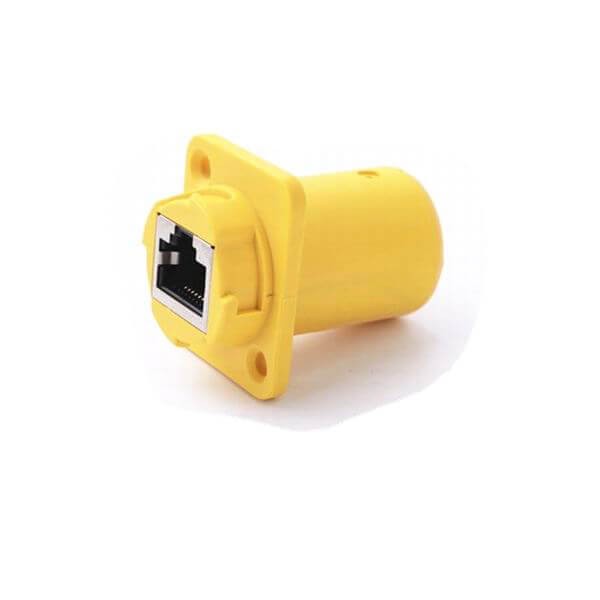 RJ45防水航空插头网线防水连接以太网母座