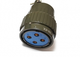 快速卡口深绿色YP36型工防航空插Y36M4芯连接器