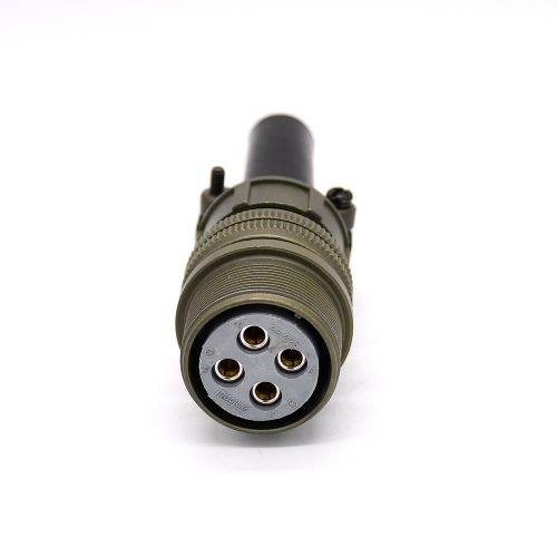 MS3101A22-22S中继插座4芯母头直式航空连接器