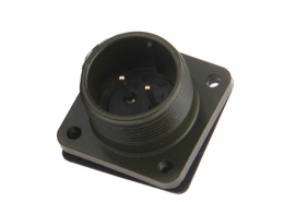 连接器MS3102A16S-4P圆形方盘插座航空连接器