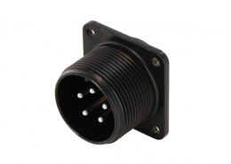 5P防水连接器MS3102A22-12P方盘座子航空插头