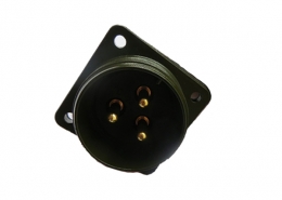 替代日本DDK航空插座MS3102A22-2P连接器3芯