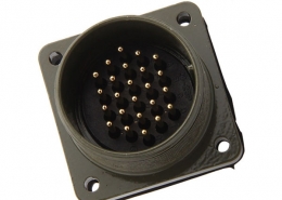20P连接器MS3102A28-16P方形插座航空插头