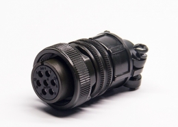 7P工防防腐蚀连接器MS3106A16S-1S镀金针航空插头