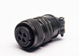 4孔工防连接器MS3106A18-10S防水航空插头