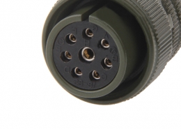 机床连接器MS3106A18-8S工防航空插头8芯直式插头