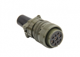 机床连接器MS3106A24-11S工防航空插头9芯直式插头
