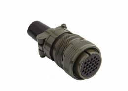 24孔工防连接器MS3106A24-28S防水航空插头