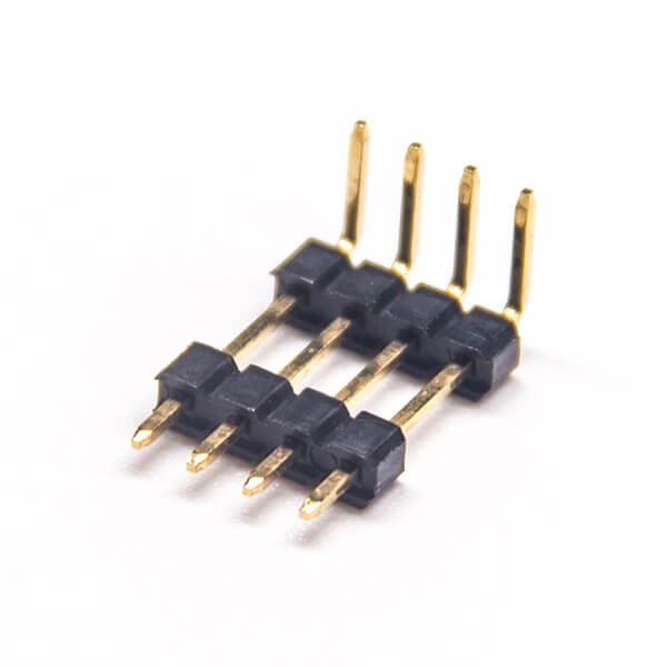 单排双塑排针90度间距2.54mm插PCB板10pcs