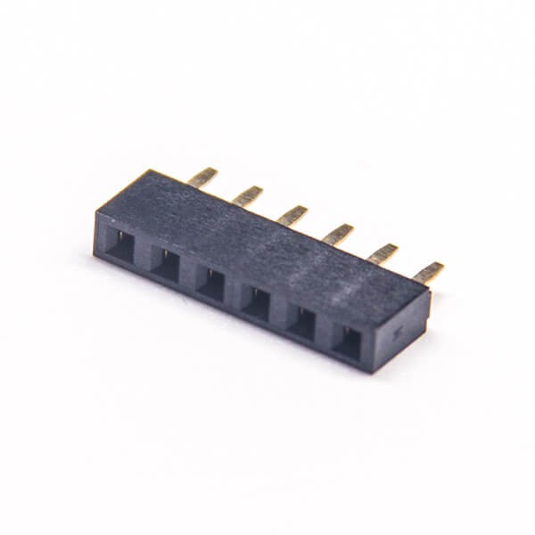 排母2.54180度单排穿孔塑高5.0mm10pcs
