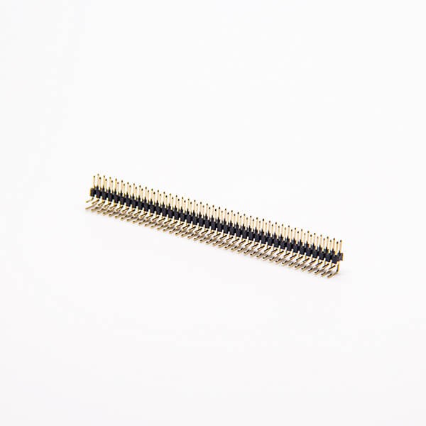 90度单排排针直式间距2.0mm单塑80pin插板式