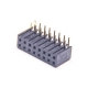 侧插排母连接器2.0mm间距弯式单塑插板2X8PIN2pcs