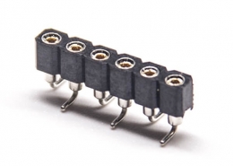 插座圆孔排母单排直式6孔贴片长7.43mm5pcs