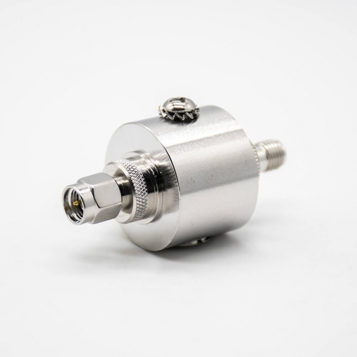 SMA公转母直式连接器同轴射频避雷器
