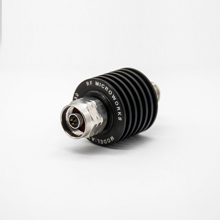 RF衰减器N头公头转母头直式天馈防雷器负载连接器10W-4GN30