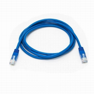 RJ45网线跳线网络跳线水晶头全纯铜电脑双绞线缆蓝色5米