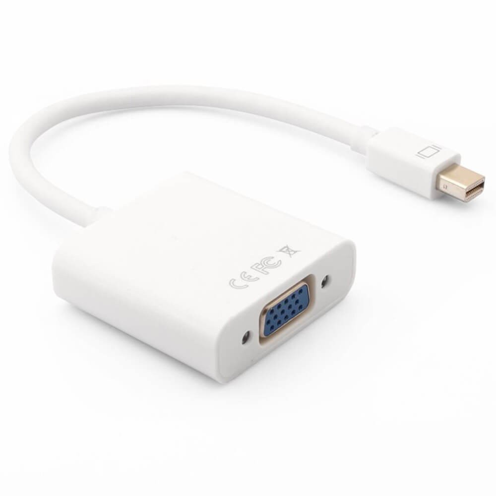VGAMiniDisplayPort直式MDP公头转VGA母头连接线0.5米