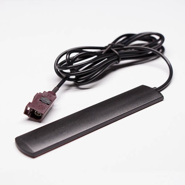 贴片天线4GWIFI与电缆RG174到棕色汽车FAKRA连接器 贴片天线4GWIFI与电缆RG174到棕色汽车FAKRA连接器