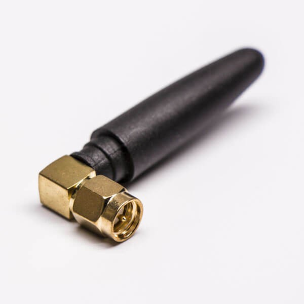 小辣椒天线配WIFI公头SMA弯式2.4G黑色外置天线 小辣椒天线配WIFI公头SMA弯式2.4G黑色外置天线