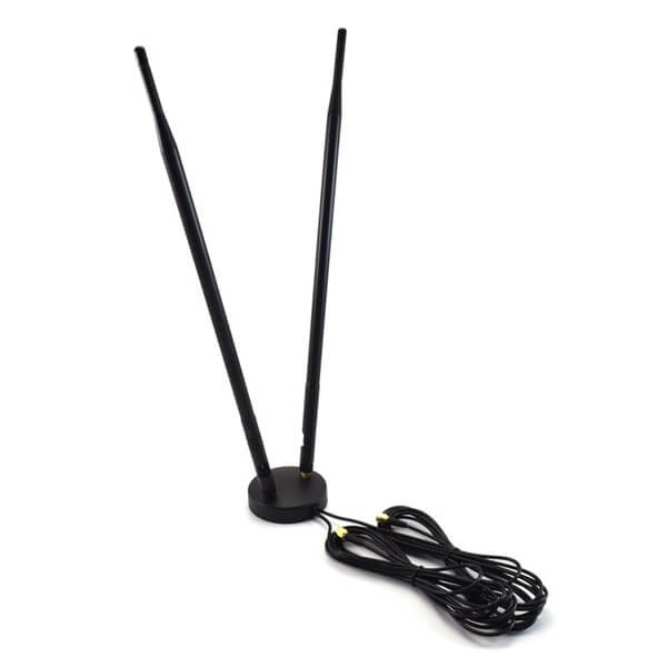 3G/4GLTE9dBi室内全向天线,接SMA公头天线 3G/4GLTE9dBi室内全向天线,接SMA公头天线