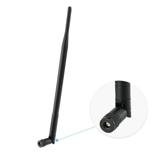 9dBiSMA公头2.4G无线黑色WiFi天线